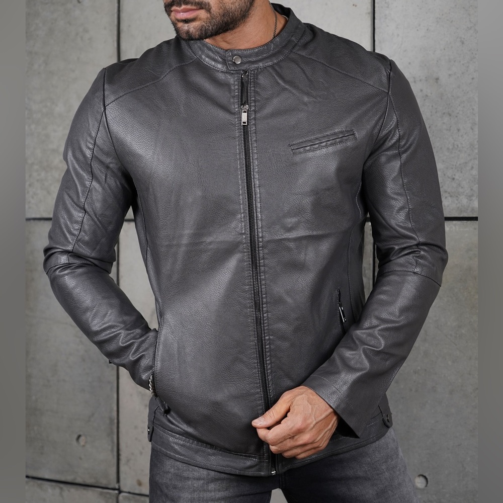 Leather jacket